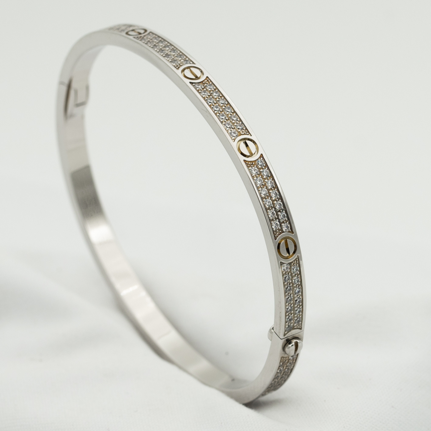 [moco jewelrys]LOVE BRACELET 3.65MM DIAMOND-PAVED