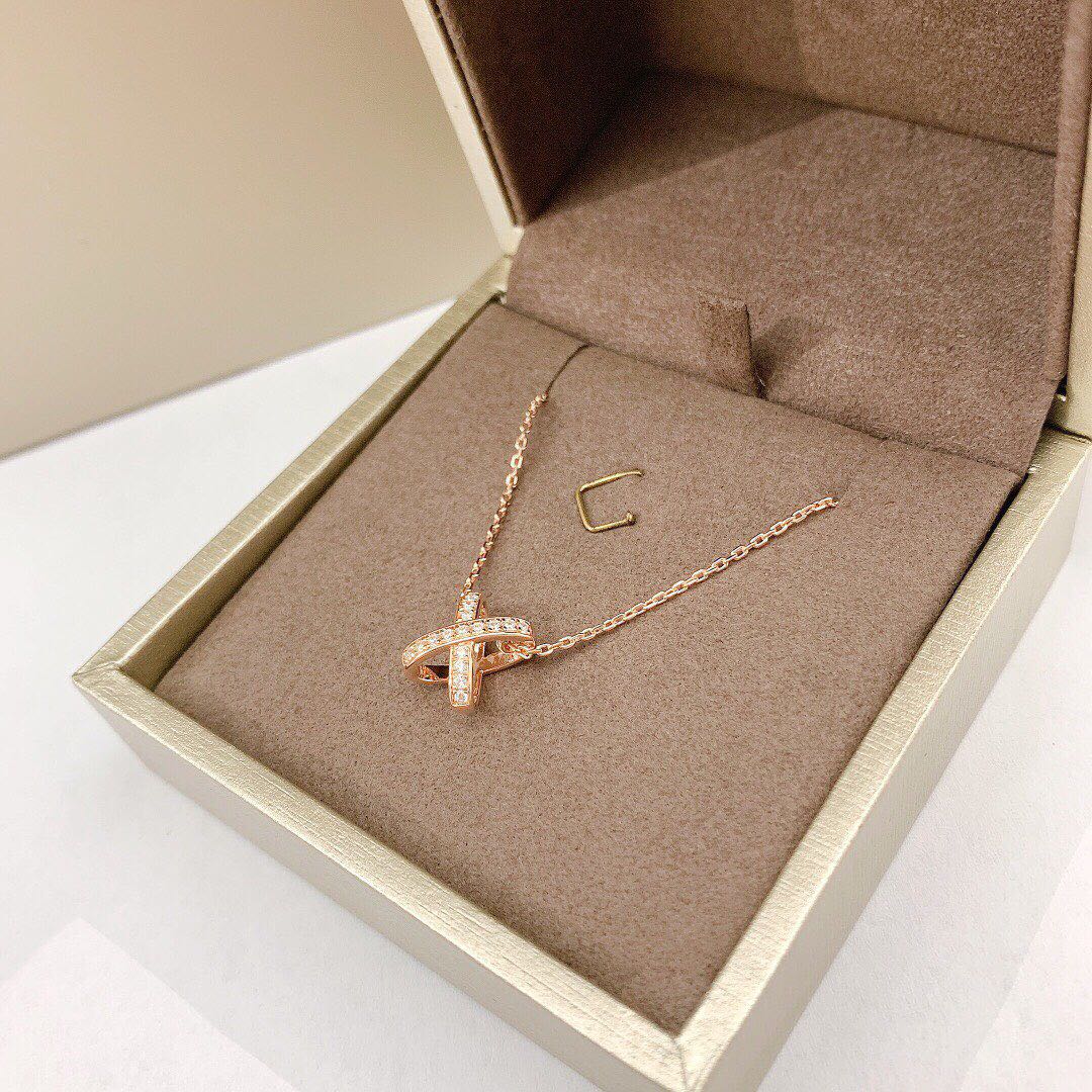 [moco jewelrys]JEUX DE DIAMOND NECKLACE