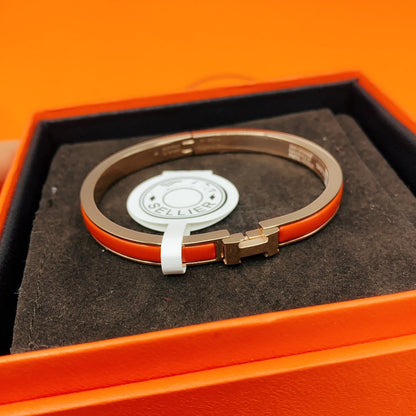 [moco jewelrys]CLASSIC HM CLIC RED 8MM ENAMEL BRACELET