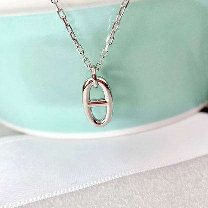 [moco jewelrys]HM PIG NOSE NECKLACE