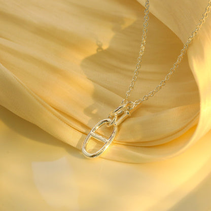 [moco jewelrys]HM CHAINE D'ANCRE PENDANT NECKLACE STERLING SILVER