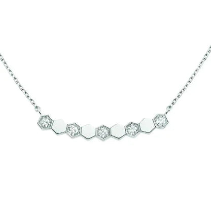 [moco jewelrys]BEE LOVE NECKLACE DIAMOND