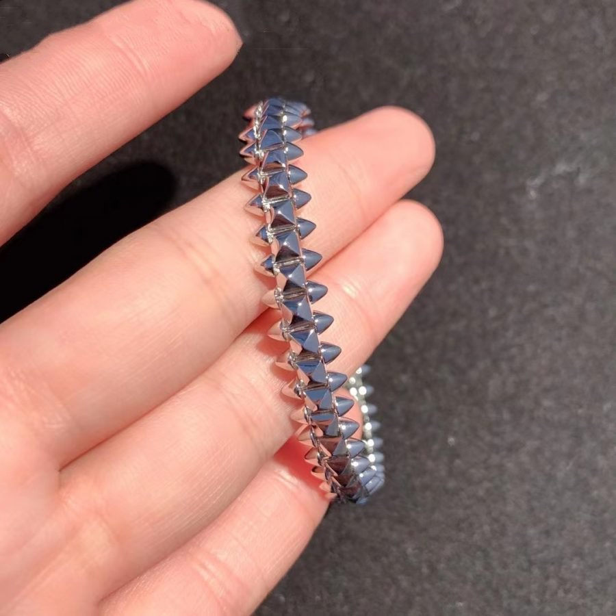 [moco jewelrys]CLASH SILVER BRACELET