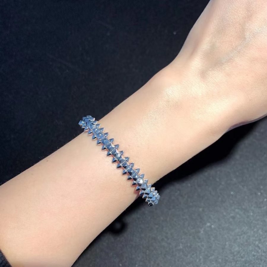 [moco jewelrys]CLASH SILVER BRACELET