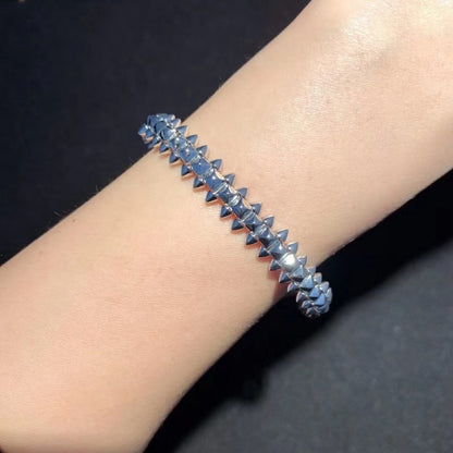 [moco jewelrys]CLASH SILVER BRACELET