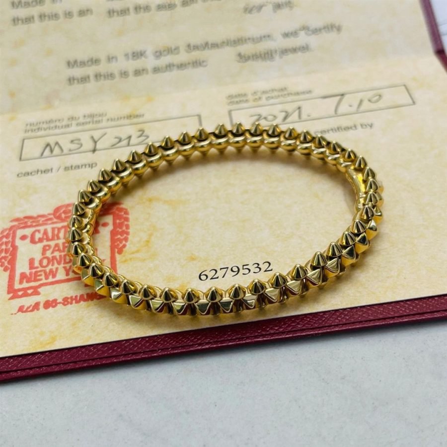 [moco jewelrys]CLASH GOLD BRACELET