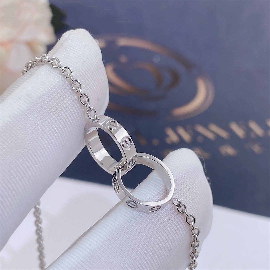 [moco jewelrys]LOVE BRACELET DOUBLE RING
