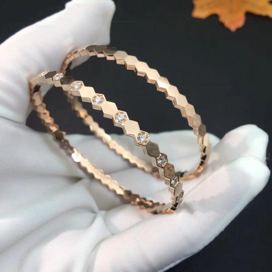 [moco jewelrys]BEE LOVE SILVER DIAMOND BRACELET