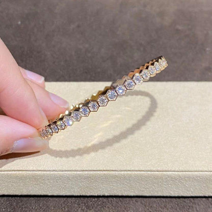 [moco jewelrys]BEE LOVE GOLD BRACELET FULL DIAMOND