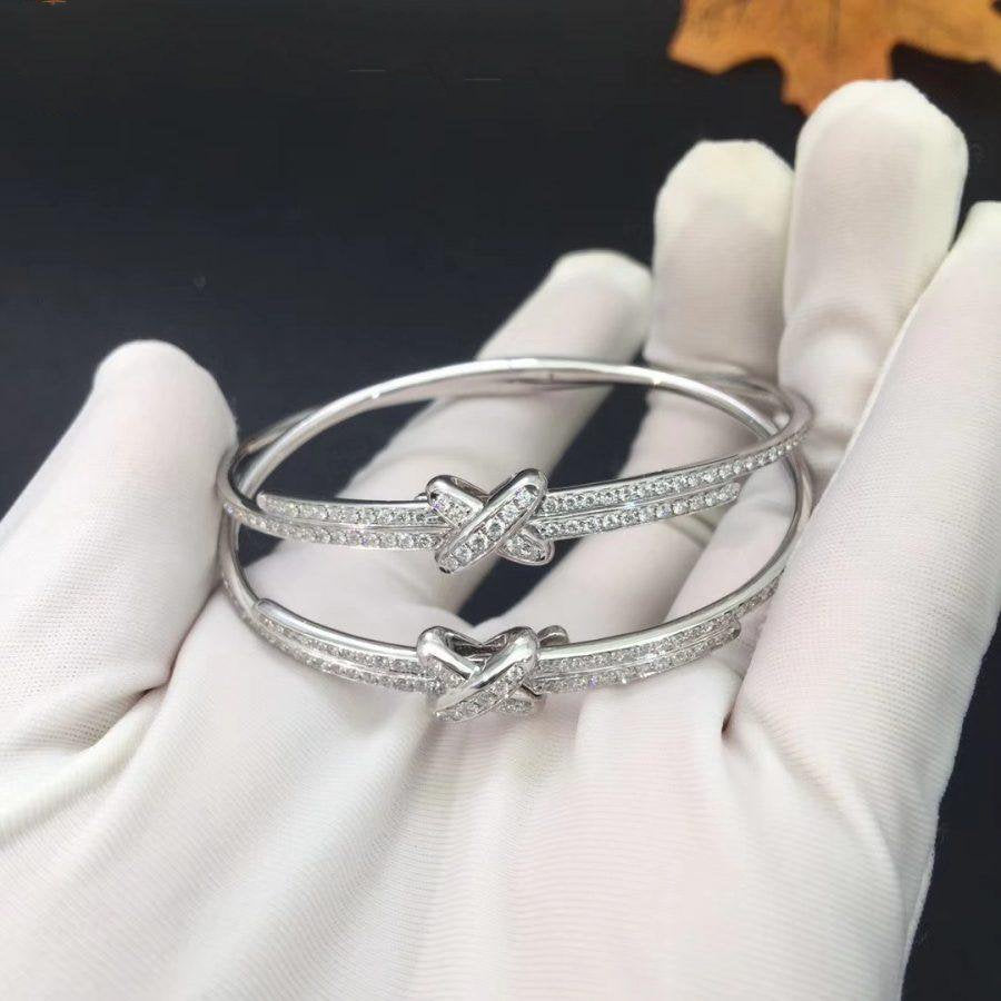 [moco jewelrys]JEUX DE BRACELET DIAMONDS SILVER