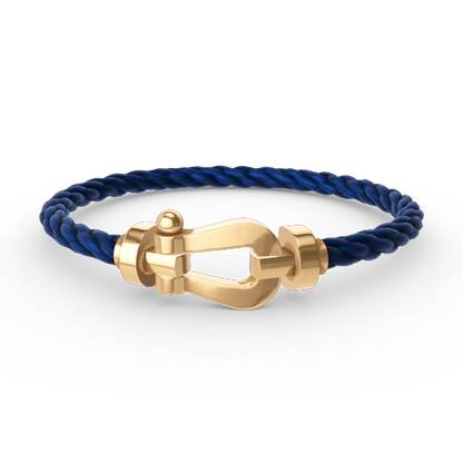 [moco jewelrys]FORCE LARGE HORSESHOE NO DIAMOND BRACELET GOLD