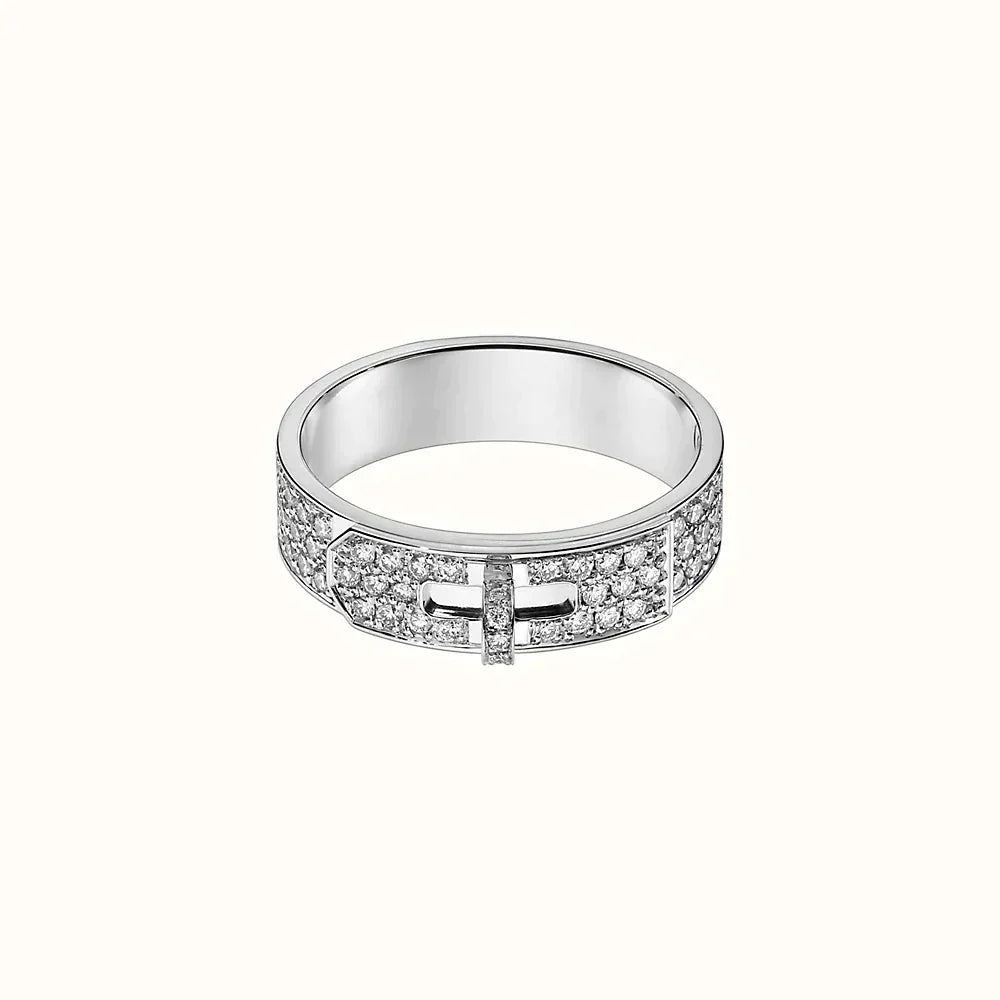 [moco jewelrys]KELLY SILVER DIAMOND RING