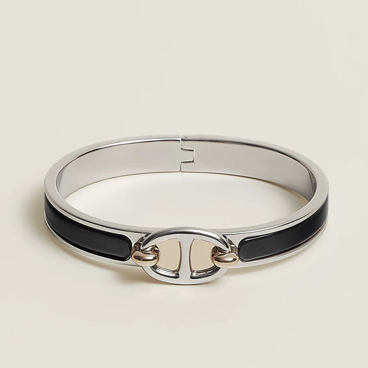 [moco jewelrys]CLIC CHAINE SILVER BRACELET