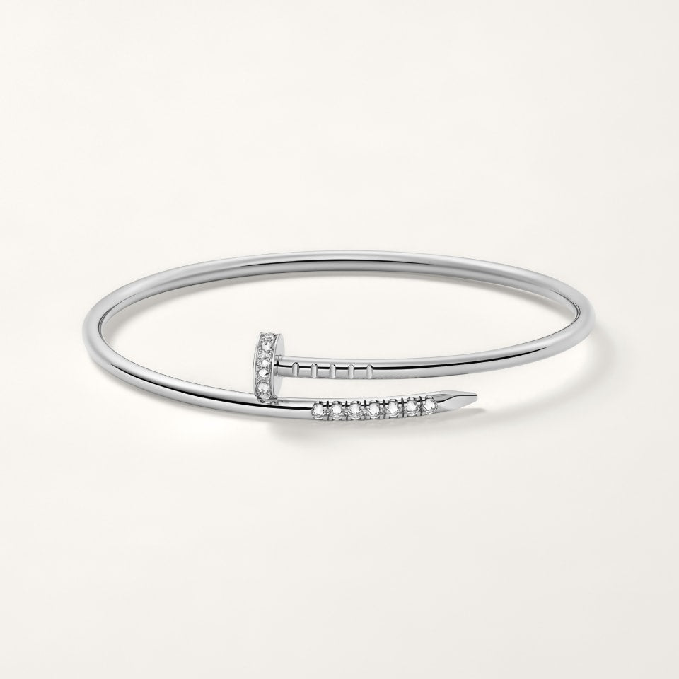 [moco jewelrys]JUSTE BRACELET 2.5MM DIAMONDS NEW