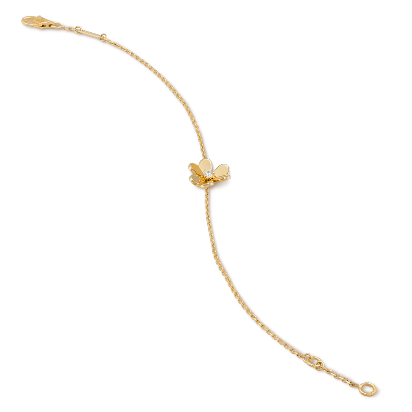 [moco jewelrys]FRIVOLE GOLD FLOWER BRACELET