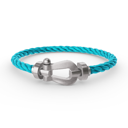 [moco jewelrys]FORCE LARGE HORSESHOE NO DIAMOND BRACELET SILVER