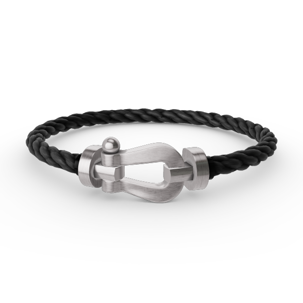 [moco jewelrys]FORCE LARGE HORSESHOE NO DIAMOND BRACELET SILVER